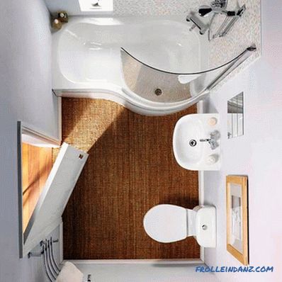 Small bathroom interior - bathroom design