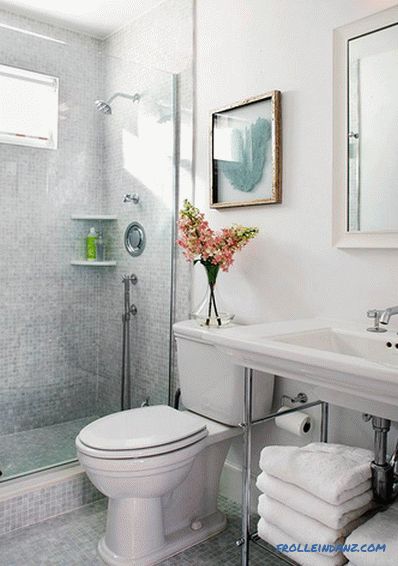 Small bathroom interior - bathroom design