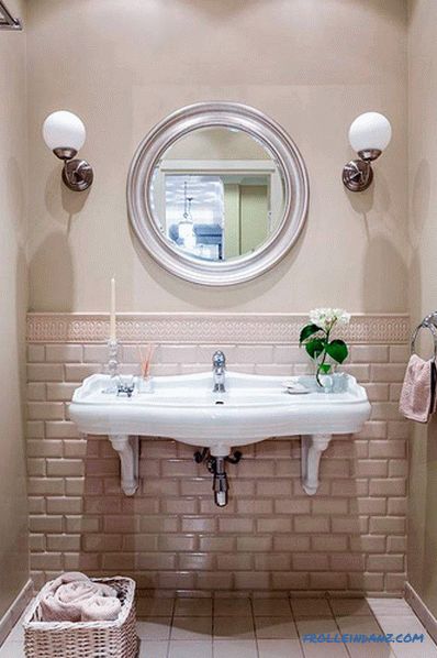 Small bathroom interior - bathroom design