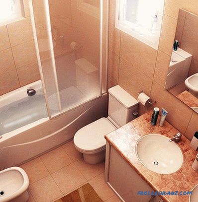 Small bathroom interior - bathroom design