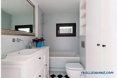 Small bathroom interior - bathroom design