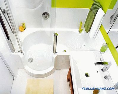 Small bathroom interior - bathroom design