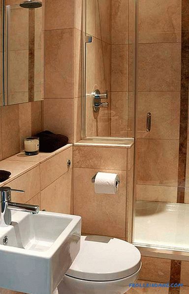 Small bathroom interior - bathroom design