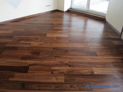 What are the types of laminate in design, shape, wear resistance classes + Photo