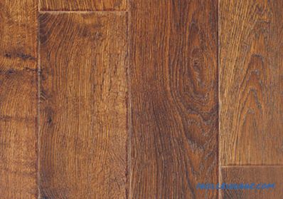 What are the types of laminate in design, shape, wear resistance classes + Photo