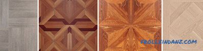 What are the types of laminate in design, shape, wear resistance classes + Photo