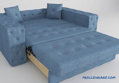 Sofa for daily sleep - which is better to choose the mechanism, filling, upholstery, frame