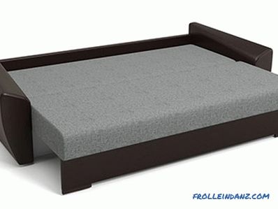 Sofa for daily sleep - which is better to choose the mechanism, filling, upholstery, frame
