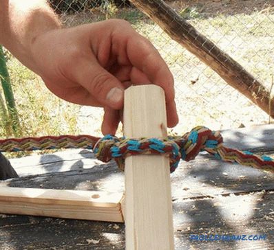Do-it-yourself rope ladder (+ photos)
