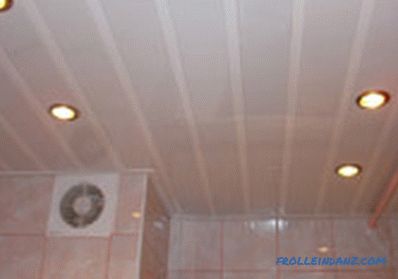 Which ceiling is better to do in the bathroom