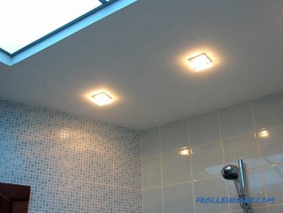 Which ceiling is better to do in the bathroom