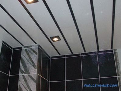 Which ceiling is better to do in the bathroom