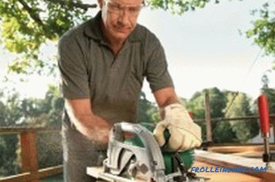 How to use a circular saw: safety