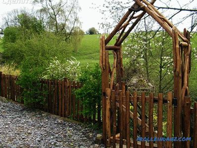 How to make a garden arch with your own hands (+ photo)