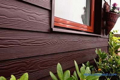 How to sheathe a wooden house outside - a review of materials