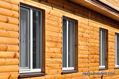 How to sheathe a wooden house outside - a review of materials