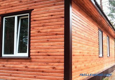 How to sheathe a wooden house outside - a review of materials