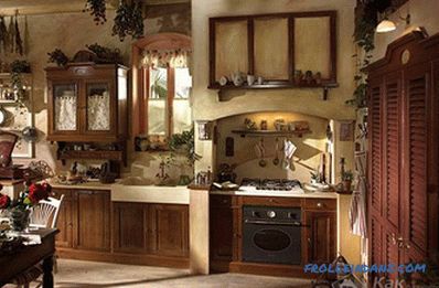 How beautiful to decorate the kitchen - do-it-yourself kitchen design + photo
