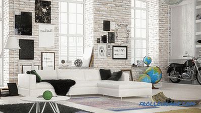 Loft style interior design