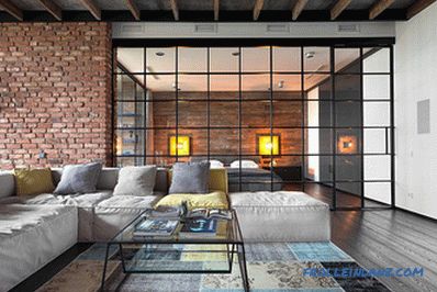 Loft style interior design