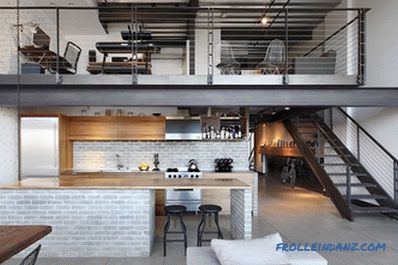 Loft style interior design