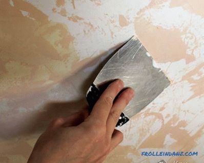 Ceiling decoration with decorative plaster - how to apply decorative plaster