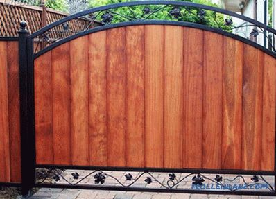 How to make a wooden gate - a gate made of wood (+ photos, diagrams)
