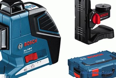 How to use a laser level - types of laser levels