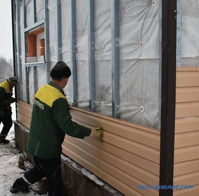 Do-it-yourself facade repair - repairing the facade