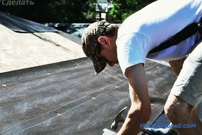 How to roof the roofing felt with their own hands