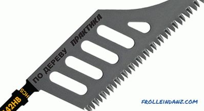 Power saw blades - types, features, classification and selection