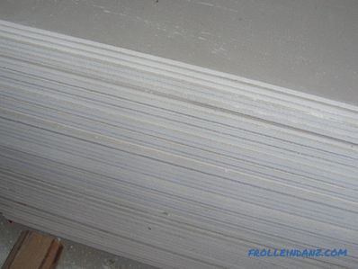 Types and sizes of drywall - make the right selection