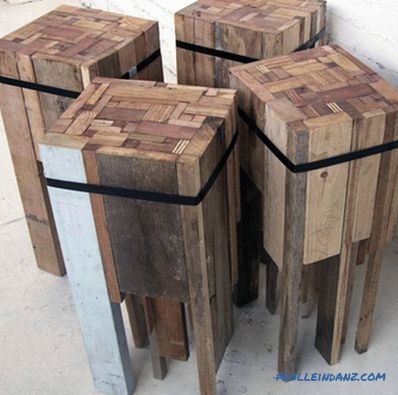 Bar stool do-it-yourself manufacturing features (+ photos, + drawings)