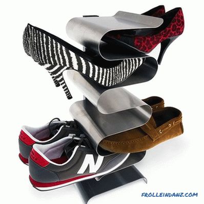 How to make a shelf for shoes with their own hands