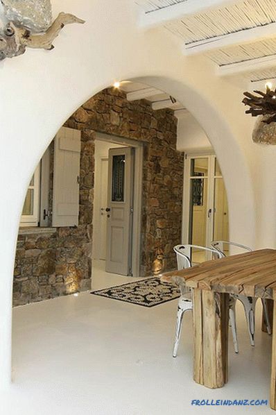 Greek style in the interior - the secrets of creation and photo design ideas